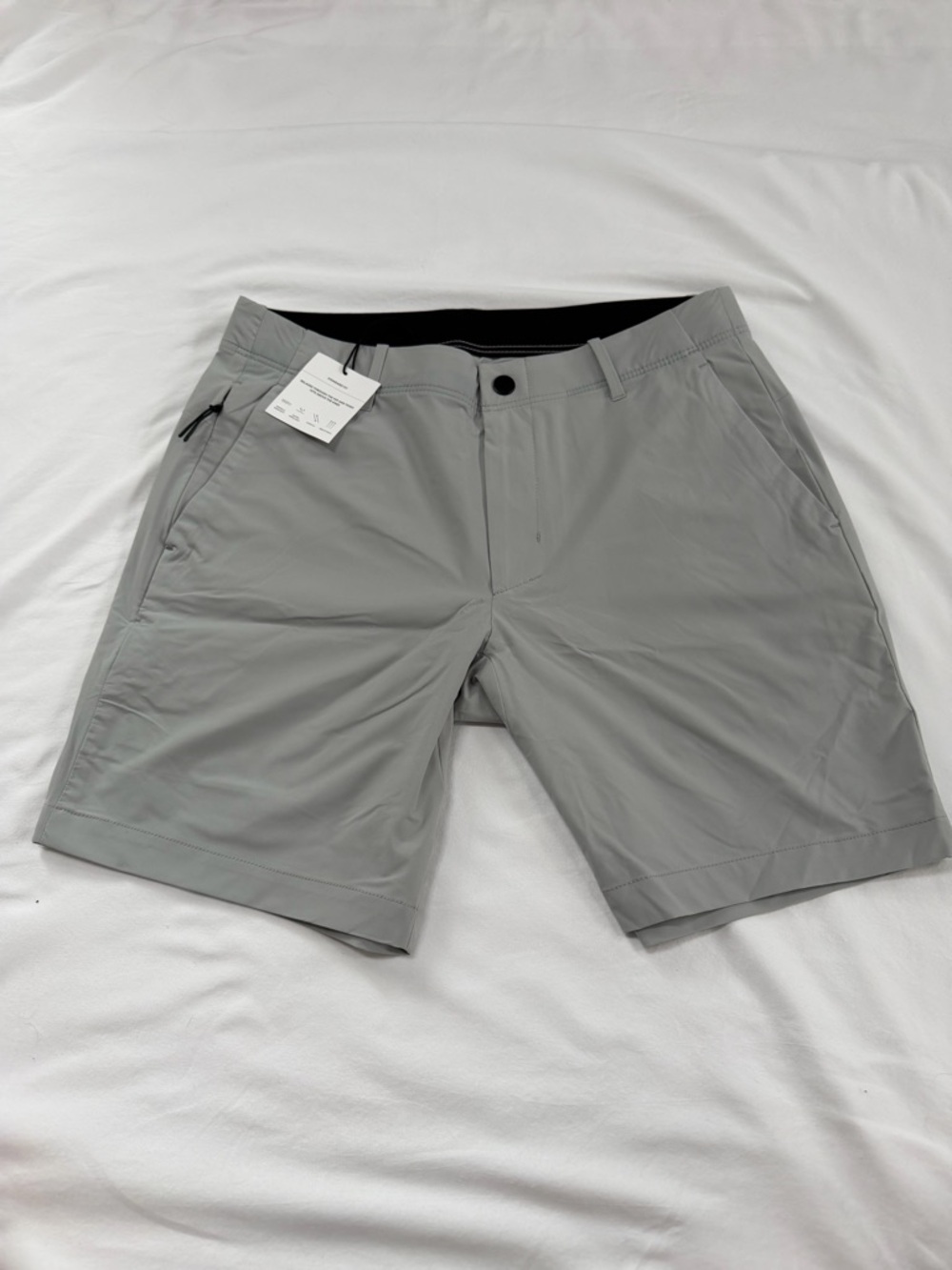 Banana Republic Light Gray Athletic Performance Shorts